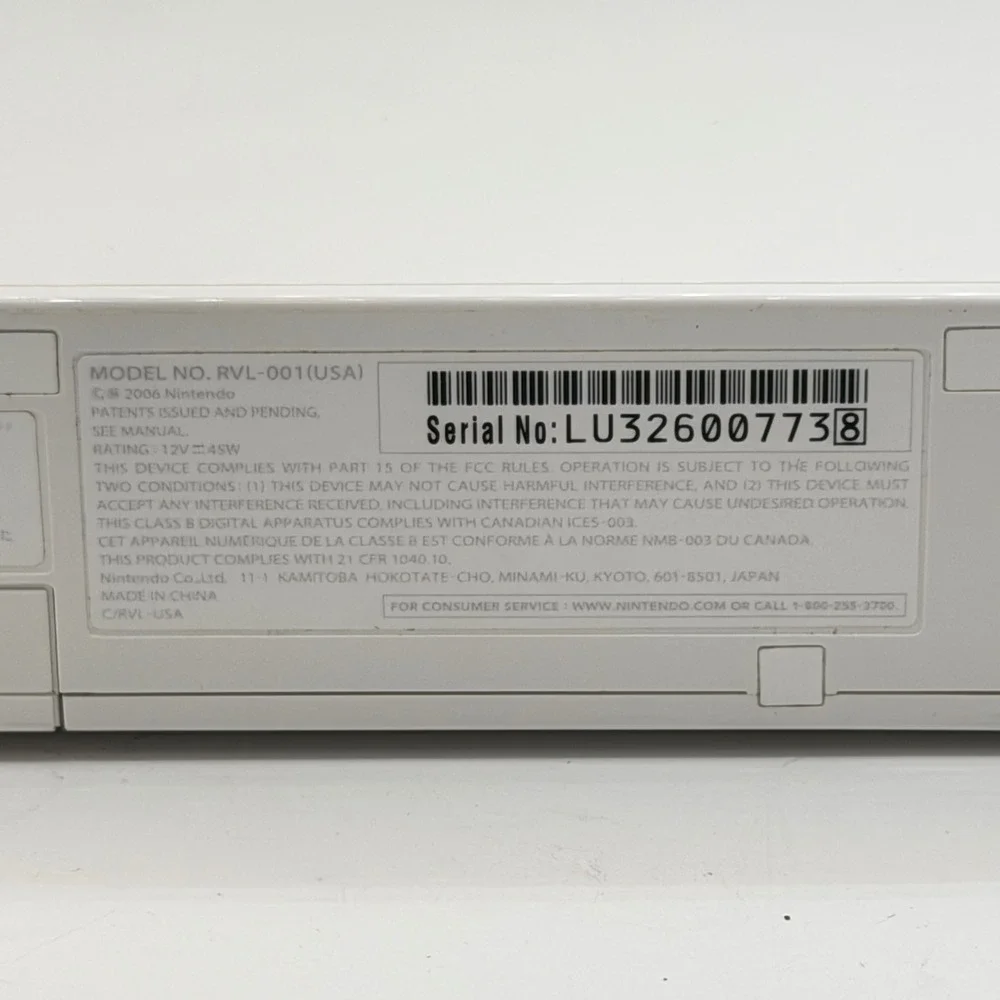 Nintendo Wii RVL-001 White Console Bundle Super Mario Galaxy 2 Tested Working